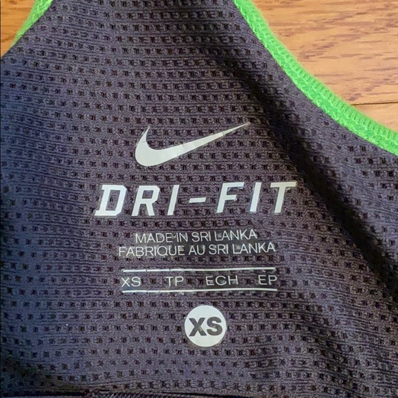 Nike Dri-fit Mesh Back Racerback Shelf Bra Tank - Picture 5 of 8